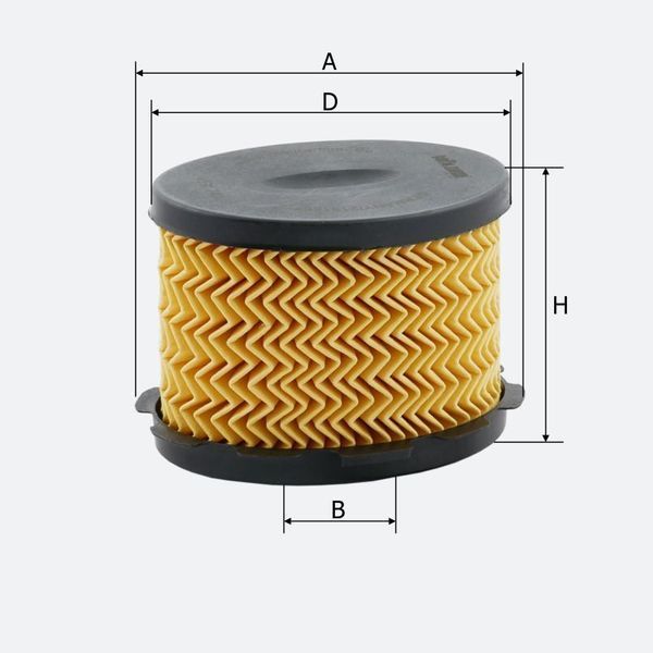 Фільтр паливний Molder Filter KFX 74D (WF8177, KX84DEco, PU1021X) storm_group__KFX74D фото