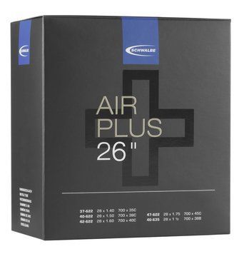Камера 26" (40/62-559) Schwalbe AV13AP AIR PLUS 40mm IB AGV TUB-22-03 фото