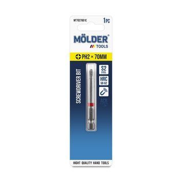 Бита Molder PH2x70мм 1шт (цветная маркировка) MT7027001C storm_group__MT7027001C фото