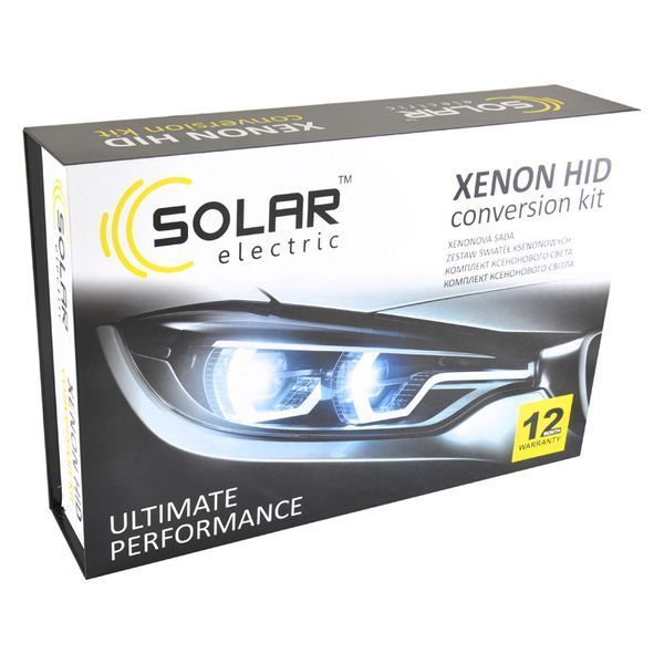 Комплект ксенона SOLAR HB3 (9005) 6000K 85V 35W P20d KET+Ballast, 2шт storm_group__4560 фото