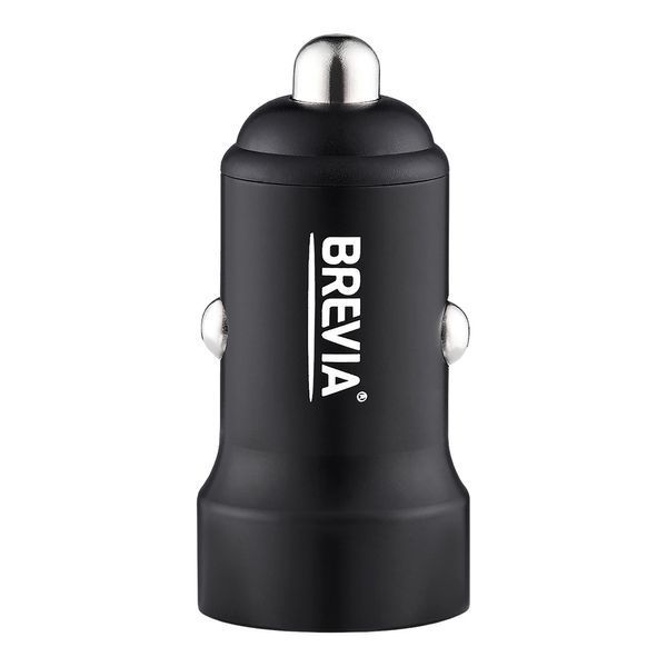 Автомобильное зарядное устройство BREVIA ePower DualCharge Display 40W 2xUSB-C черный 46040DCLB storm_group__46040DCLB фото