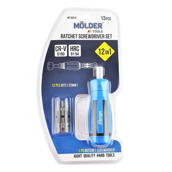 Викрутка Molder MT32312 реверсивна 12в1 storm_group__MT32312 фото