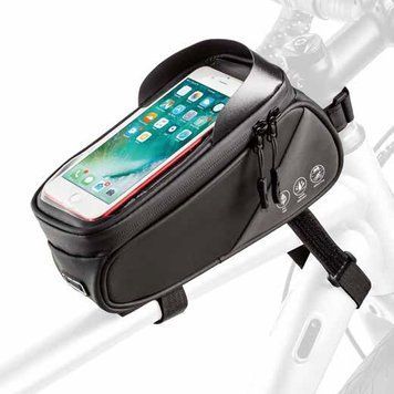 Сумка на раму під смартфон ONRIDE Visor 30, об'єм 1 л, водовідштовхуюча тканина, світловідбиваюча VLPR-2526116103547 фото