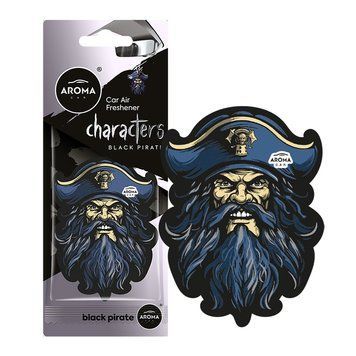 Ароматизатор Aroma Car Cellulose Characters - Black Pirat сухий, 12047 storm_group__12047 фото