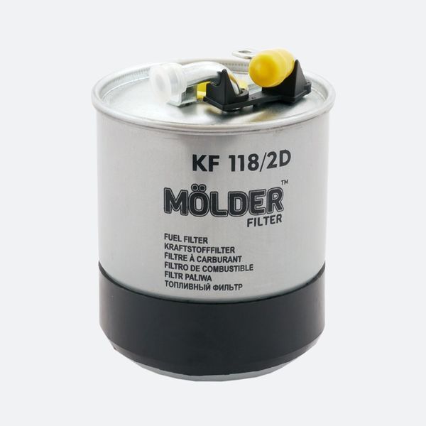 Фильтр топливный Molder Filter KF 118/2D (WF8353, KL228/2D, WK84223X) storm_group__KF118/2D фото