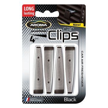 Ароматизатор Aroma Car Clips Black, 4x5 г storm_group__92381 фото