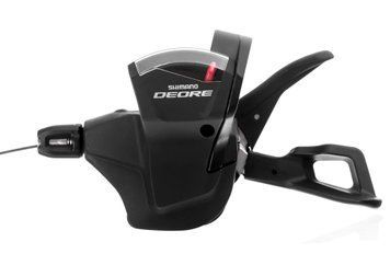 Манетка лів. L2/3 SHIMANO Deore SL-M6000-R чорний SHLL-024 фото