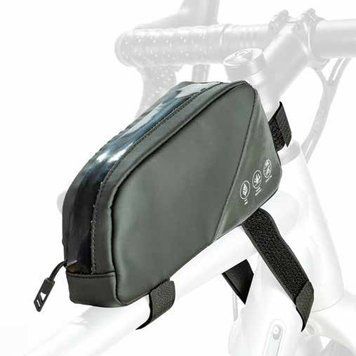 Сумка на раму ONRIDE Framebag, об'єм 0,8 л, водовідштовхуюча тканина, світловідбиваюча вставка VLPR-2526116103556 фото