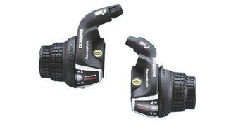 Манетки Shimano Tourney RevoShift SIS, RS35 пара 3+7 швидкостей + тросики 66854311 фото