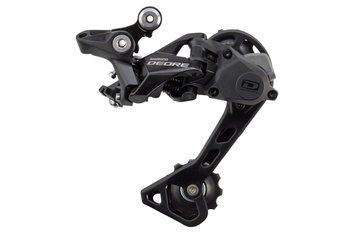 Перемикач задн. 10 швидк. max-42T під болт чорний SHIMANO DEORE RD-M6000GS Shadow+ средняя лапка VLT-DERB-072 фото