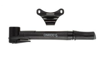 Насос компактний ONRIDE Vise пластиковий, 25см, макс.тиск 80 PSI, голівка з двома отворами під FV/AV VLPR-2526116103488 фото