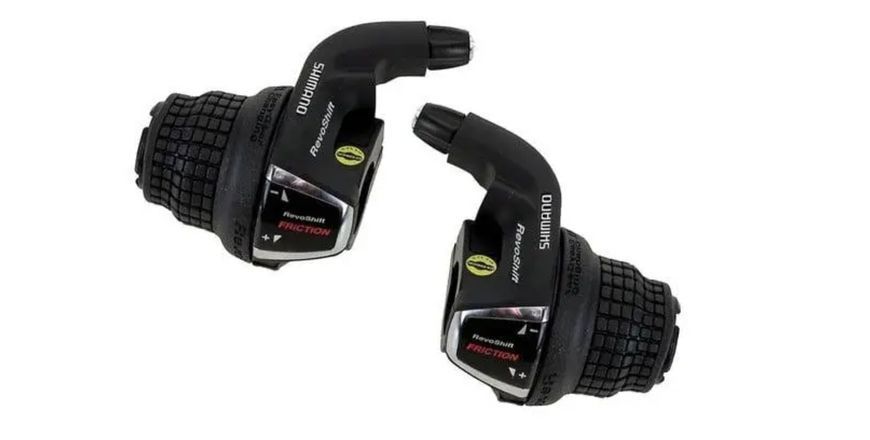Манетки Shimano Tourney RevoShift SIS, RS35 пара 3+7 швидкостей + тросики 66854311 фото