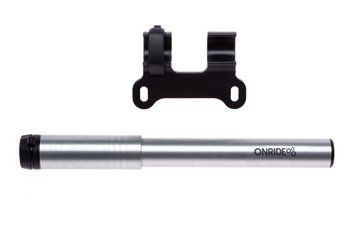 Насос компактний ONRIDE Slate 20 алюміній з манометром та шлангом, макс.тиск 120PSI голівка FV/AV VLPR-69311100042 фото