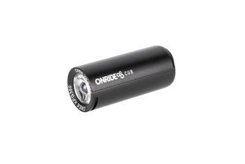Велосипедна фара ONRIDE Cub чорний (200 lm, 700 mAh, Type-C), алюмінієва VLPR-6931610354 фото