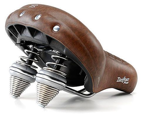 Седло Selle Royal Premium DRIFTER PLUS, Royalgel, обивка Kennenback, 270х245мм, 1260г, хромированные рейлы и пружины, unisex, коричн. 5111UDTD08129 SAD-50-65 фото