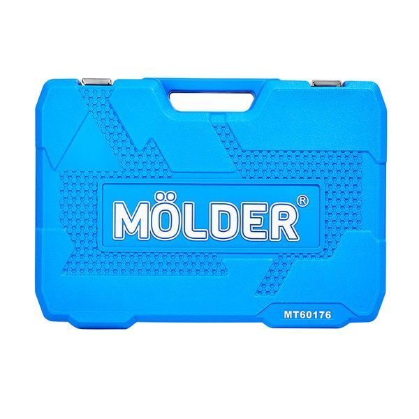 Професійний набір інструментів в кейсі M&Ouml;LDER 1/2", 1/4", 3/8" 72Т, CR-V, 176од. storm_group__MT60176 фото