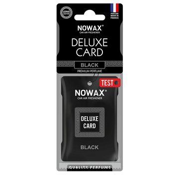 Ароматизатор Nowax Delux Card Black, 6г storm_group__NX07733 фото