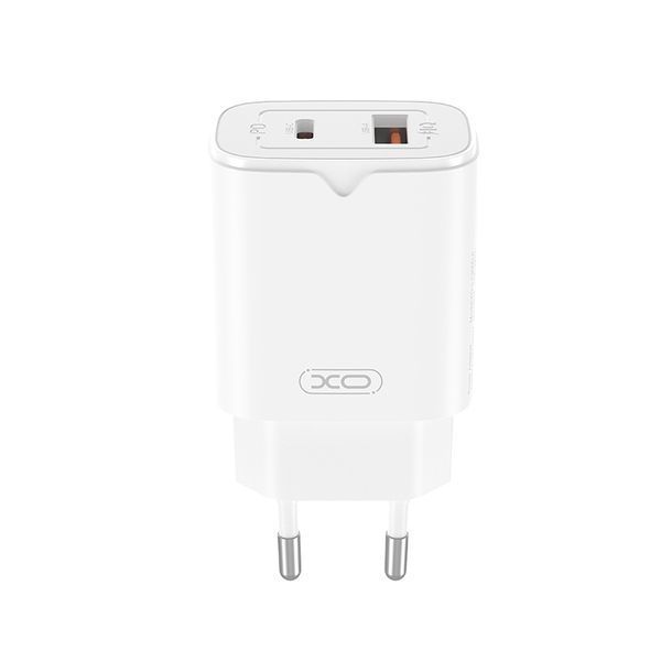Сетевое зарядное устройство XO L130 PD30W/QC18W 1USB-C+1USB-A белый storm_group__XO-L130 фото
