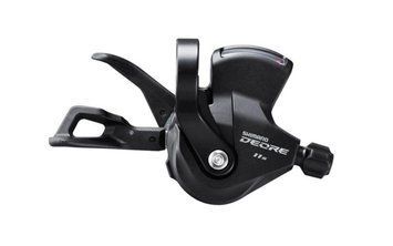 Манетка прав. R11 SHIMANO DEORE SL-M5100-R чорний з індикатором передач SHLR-064 фото
