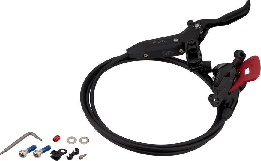 Гальмо переднє SRAM Level Silver Stealth дискова гідравліка гідролінія 950мм чорний C1 VST-00.5018.232.000 фото