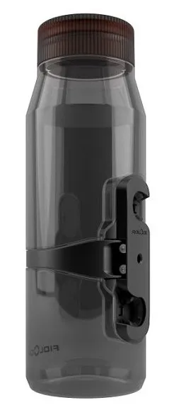 Фляга FIDLOCK TWIST 700 Life with FL logo, clear black SET (connector + BIKE base) 4251207404429 фото