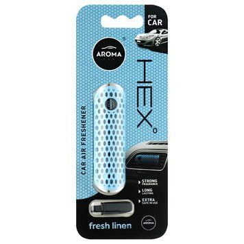 Ароматизатор Aroma Car Hex Fresh Linen, 10г storm_group__10447 фото