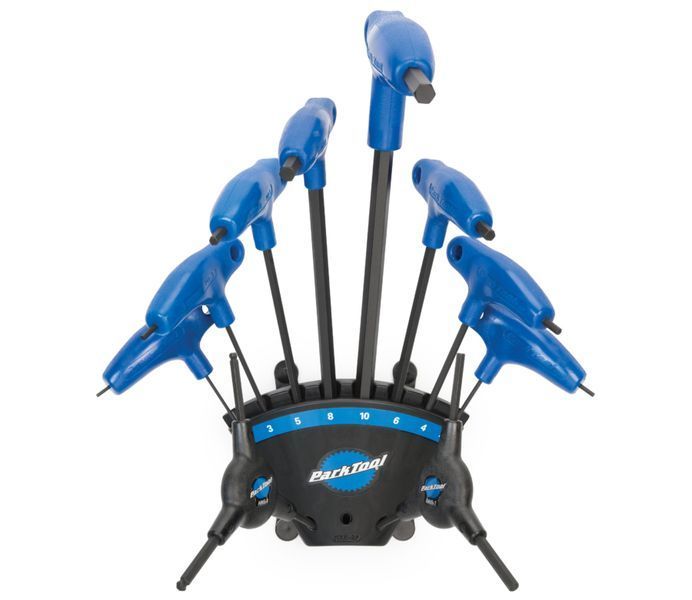 Набор шестигранников Park Tool PH-1.2 с Р-рукояткой, 8шт (2,2.5,3,4,5,6,8,10 mm) TOO-25-74 фото