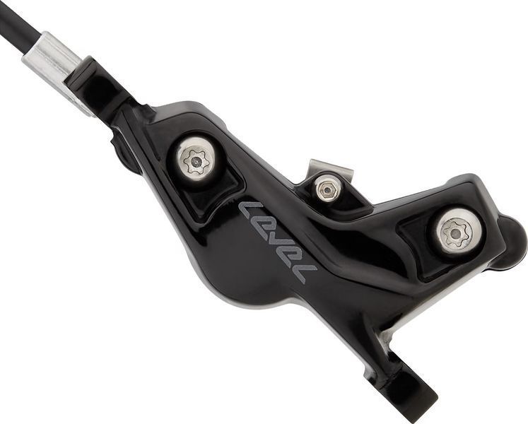 Гальмо переднє SRAM Level Silver Stealth дискова гідравліка 4 поршні гідролінія 950мм чорний C1 VST-00.5018.230.000 фото