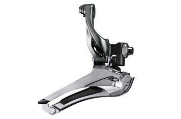Перемикач перед. нижній хомут н/тяга max-52T под трубу 34,9мм silver/gray SHIMANO TIAGRA FD-4700 DERF-077 фото