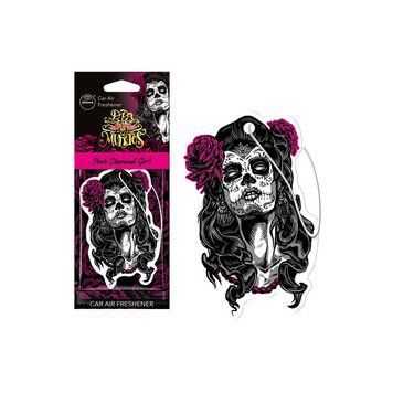 Ароматизатор Aroma Car Cellulose Dia De Los Muertos - Diamond Girl Blue storm_group__83116Pink фото