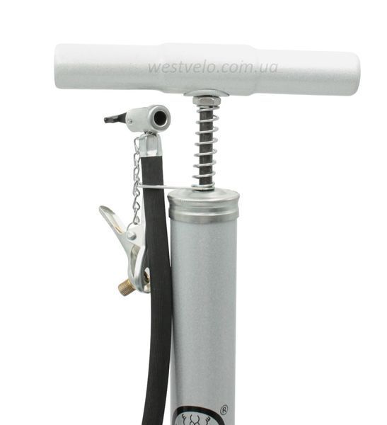 Насос авто сталевий з манометром BEE pump CT-2024 A, сірий WVL-038-102 фото