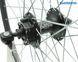 Колесо 29 перед, обід 2-ний чорний дисковий, втулка SHIMANO DEORE FH-M525A, диск 6 болтів,ексцентрик WSTV-06-094 фото 2