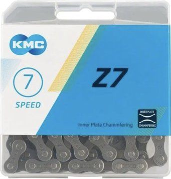Цепь KMC Z7, 7 скоростей, 116 звеньев 66854459 фото