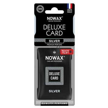 Ароматизатор Nowax Delux Card Silver, 6г storm_group__NX07732 фото