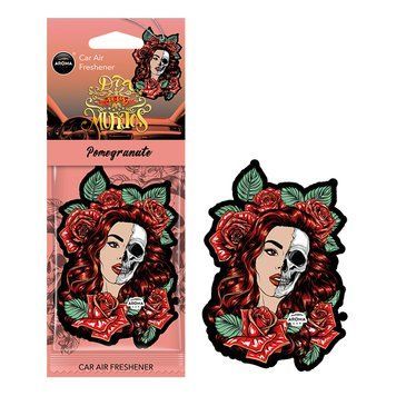Ароматизатор Aroma Car Cellulose Dia De Los Muertos - Pomegranate сухий, 12070 storm_group__12070 фото