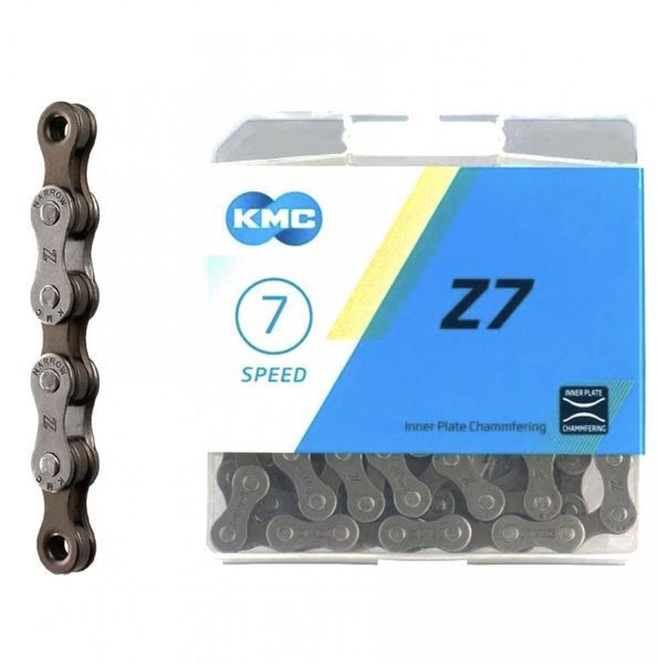 Ланцюг KMC Z7, 7 швидкостей, 116 ланок 66854459 фото