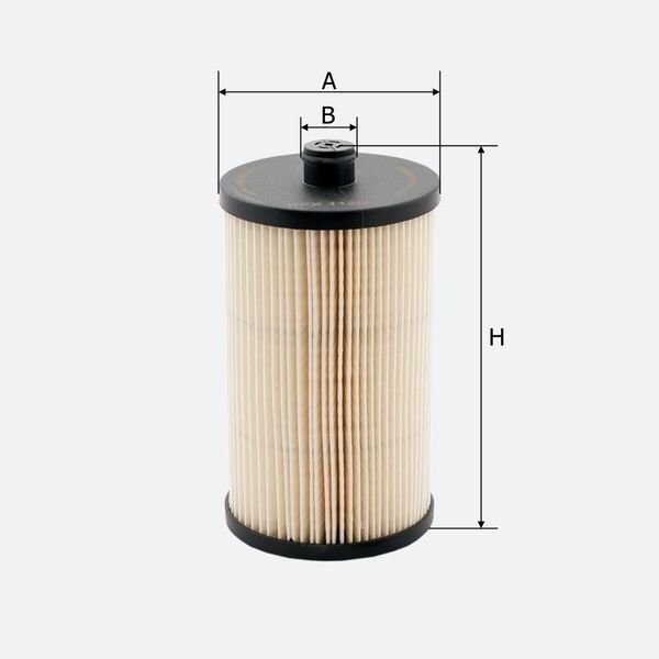 Фільтр паливний Molder Filter KFX 112D (WF8392, KX222DEco, PU816X) storm_group__KFX112D фото