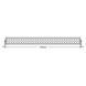Фара світлодіодна Brevia CREE Spot 180W (60x3W), 16800Lm, 807x82x90мм, 1шт 60600SX1 storm_group__60600SX1 фото 3