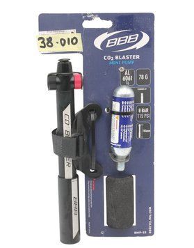 Насос вело BBB BMP-33 (Co2) "Blaster" combi pump чорний (AV/FV) WVL-038-147 фото