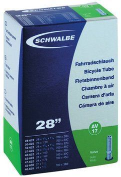 Камера 28 "(28 / 47x622 / 635) Schwalbe AV17 40мм EK AGV TUB-93-04 фото