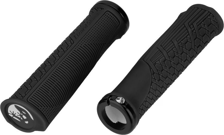 Гріпси Lizard Skins GRADIENT Lock-On, 136мм, jet black VLPL-GRI-76-20 фото