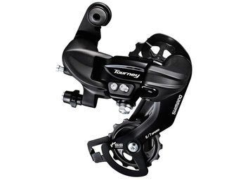 Перемикач задн. 7 індекс max-34T під болт SHIMANO TY-300 чорний середня лапка DERB-046-1 фото