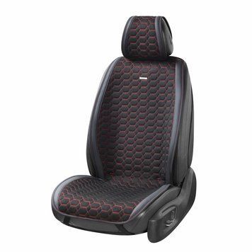 Комплект преміальних накидок для сидінь BELTEX Monte Carlo, black-red, BX81110 storm_group__BX81110 фото
