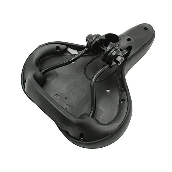Сідло мтв №D-518 чорне з ручкою WVL-030-142 фото