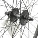 Колесо 26 перед, обід 2-ний чорний дисковий, втулка SHIMANO DEORE FH-M525A, диск 6 болтів,ексцентрик,чорна спиця WSTV-04-032 фото 3