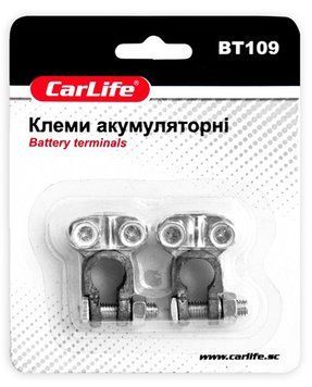 Клеммы для АКБ CarLife ВТ109, свинец storm_group__BT109 фото