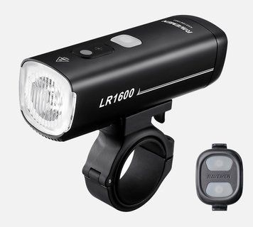 Велосипедна фара Ravemen LR1600 (1600 lm, 4000 mAh) бездротова кнопка, датчики освітленості та руху VLPR-6970232530627 фото