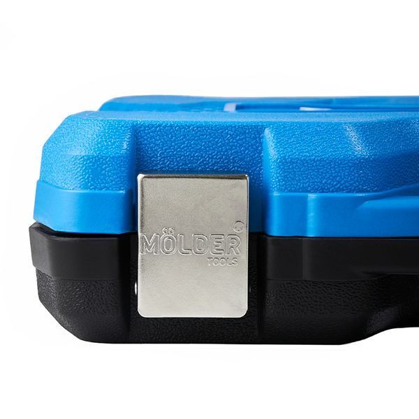 Професійний набір інструментів в кейсі M&Ouml;LDER 1/2", 1/4" 72Т, CR-V, 56од. storm_group__MT61056 фото