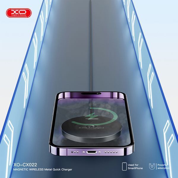 Беспроводное зарядное устройство для XO CX022 Magnetic Wireless Charger Type-C черный storm_group__XO-CX022-Black фото