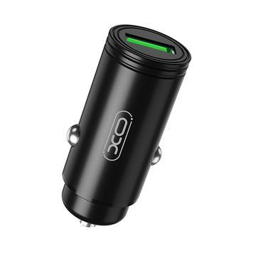 Автомобильное зарядное устройство XO CC39 QC3.0 18W черный storm_group__XO-CC39 фото